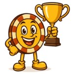 Mr C+B Holding a Trophy Mr C+B Holding a Trophy