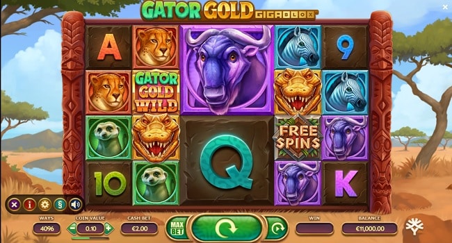 Yggdrasil Casinos Gator Gold Gigablox Empire Fortune