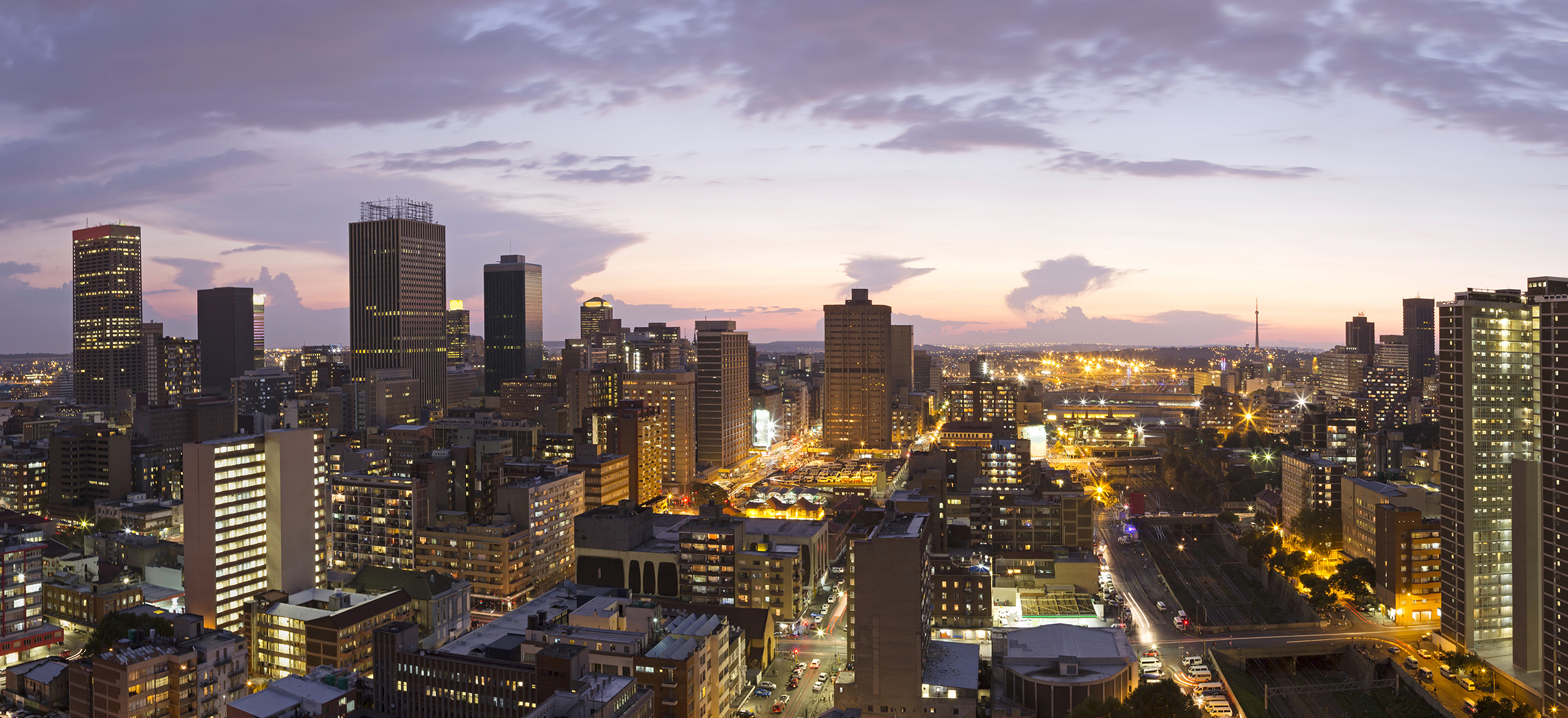 Johannesburg City Centre Panorama