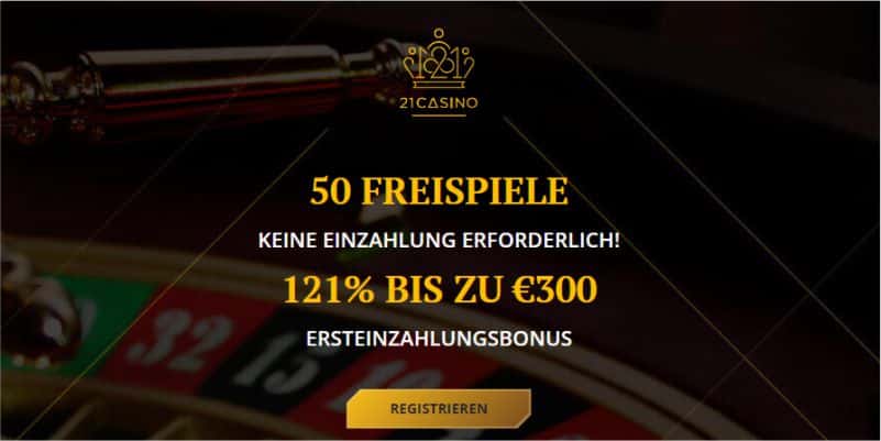 21Casino Bonus