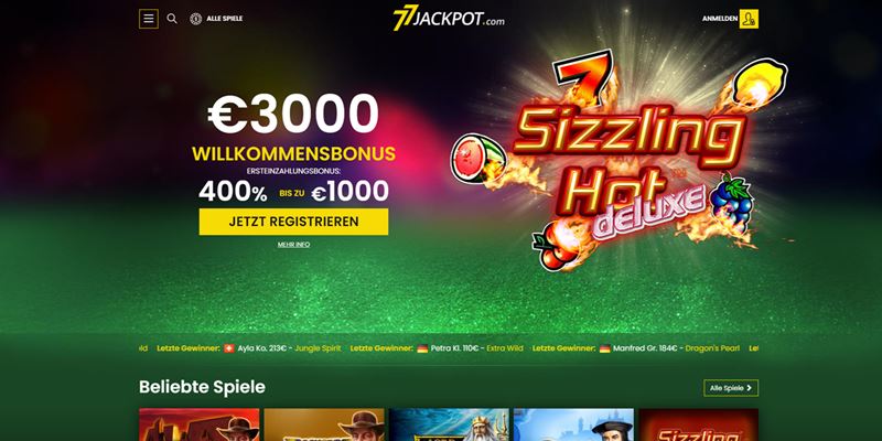 77Jackpot Casino Test