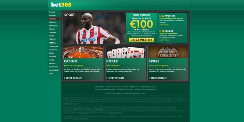 Bet365 zieht nach Malta Symbolbild