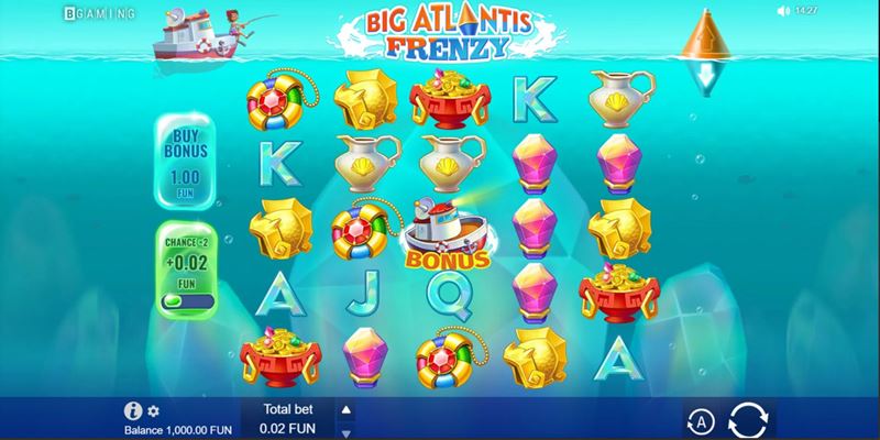 Big Atlantis Frenzy Spielautomat