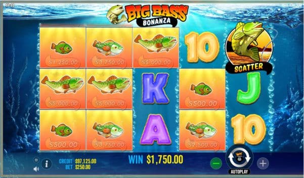 Big Bass Bonanza Slot Gewinn