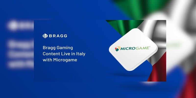 Bragg Gaming geht italienische Partnerschaft mit Microgame ein.