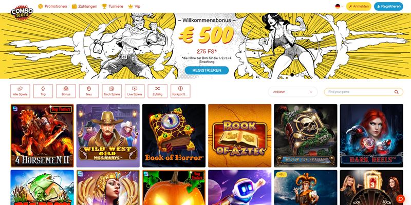 ComboSlots Casino Test