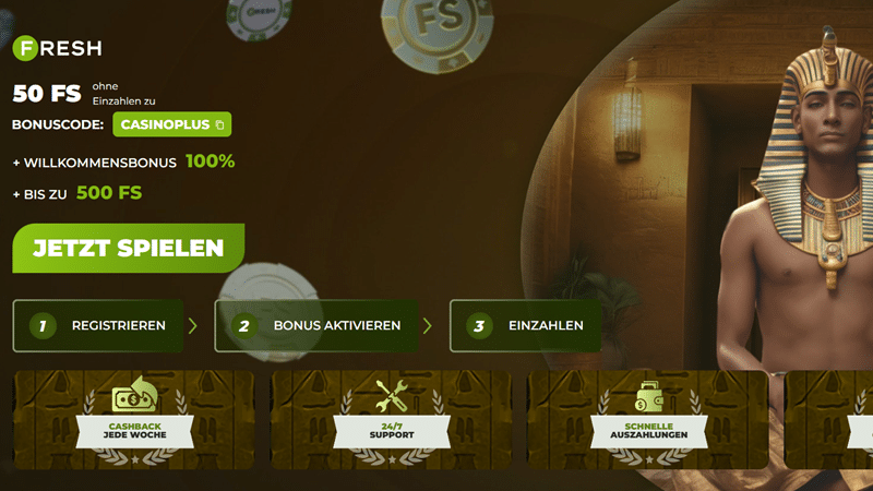 Fresh Casino Bonus und Test
