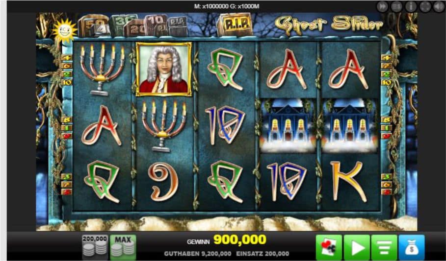 Ghost Slider Slot Symbole