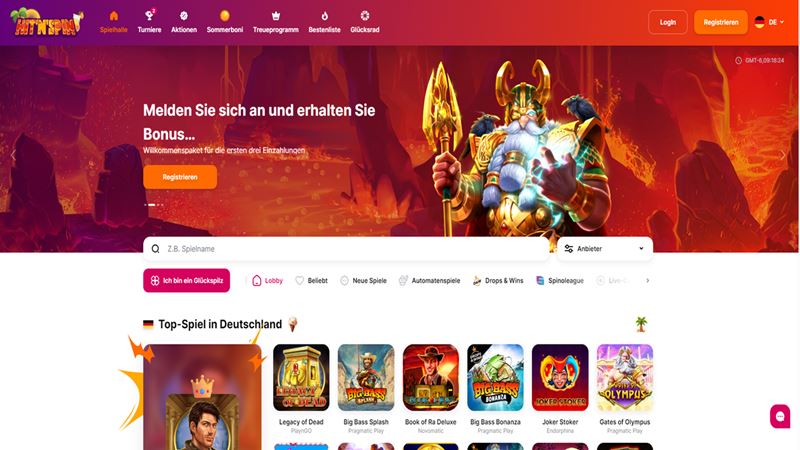 Hit'N'Spin Casino Test