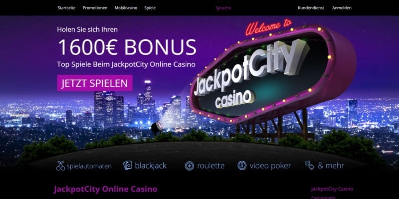 Jackpot City Casino Bonus