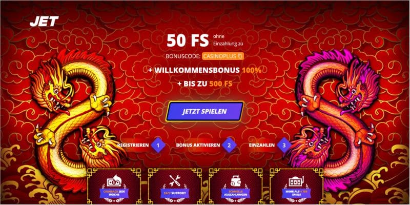 Jet Casino Bonus Neu