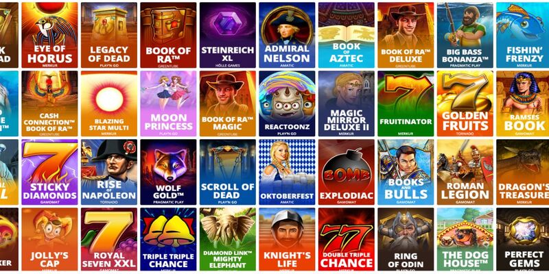 Lapalingo hat eine große Auswahl an Echtgeldspielen zu bieten.