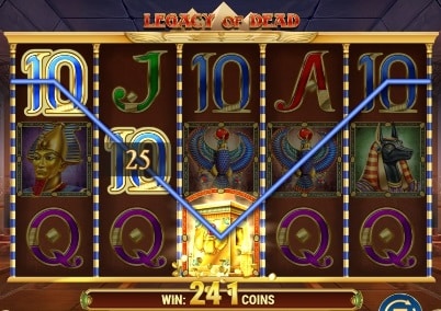 Legacy of Dead Spielautomat Gewinn