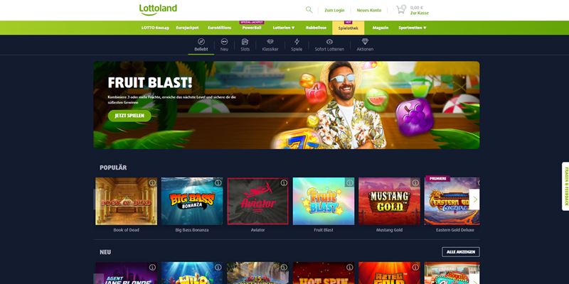Lottoland Casino Test