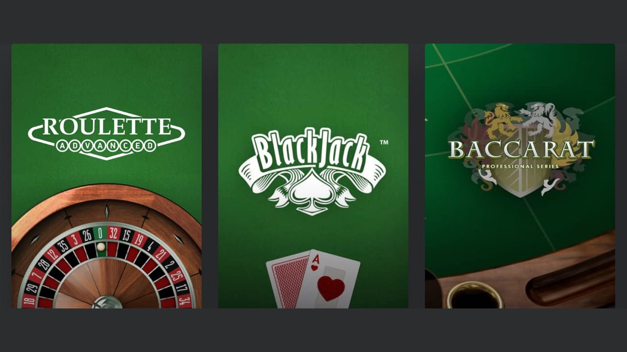 NetEnt Casino Tischspiele