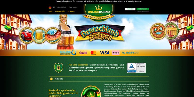 OnlineCasino Deutschland Test