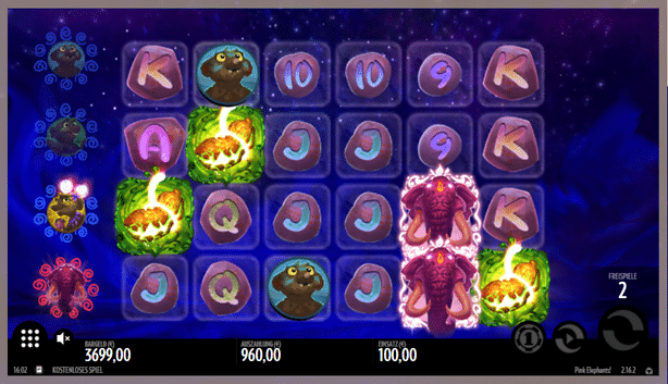 Pink Elephants Slot Gewinn