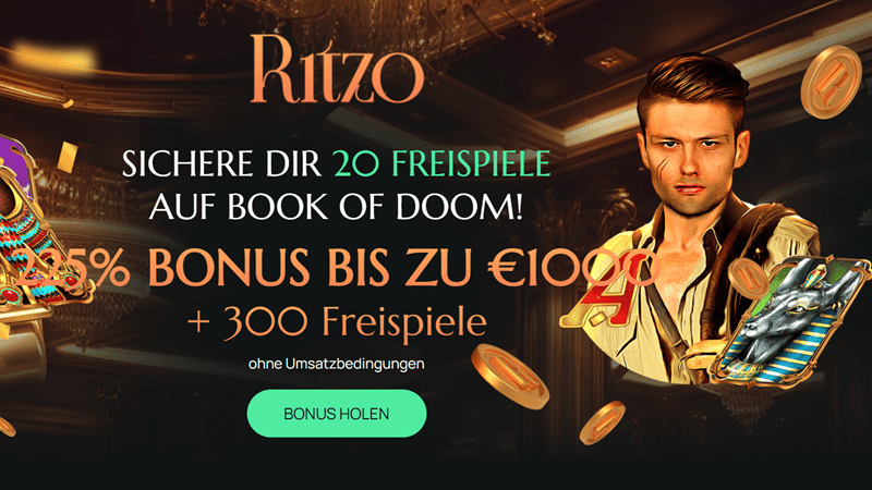 Ritzo Casino Test und Bonus