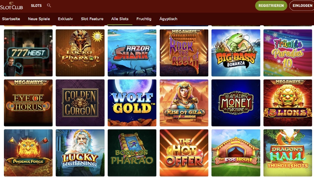 SlotClub Deutschland Lizenz