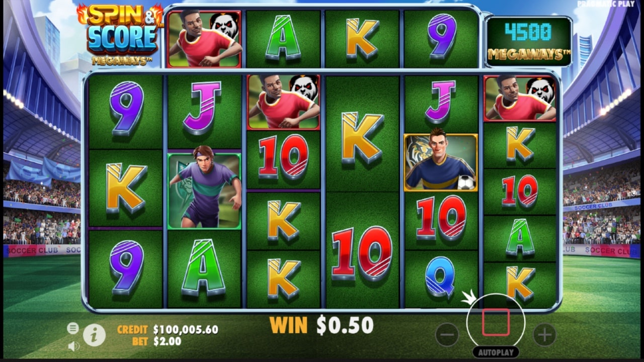 Spin & Score Megaways Pragmatic Play