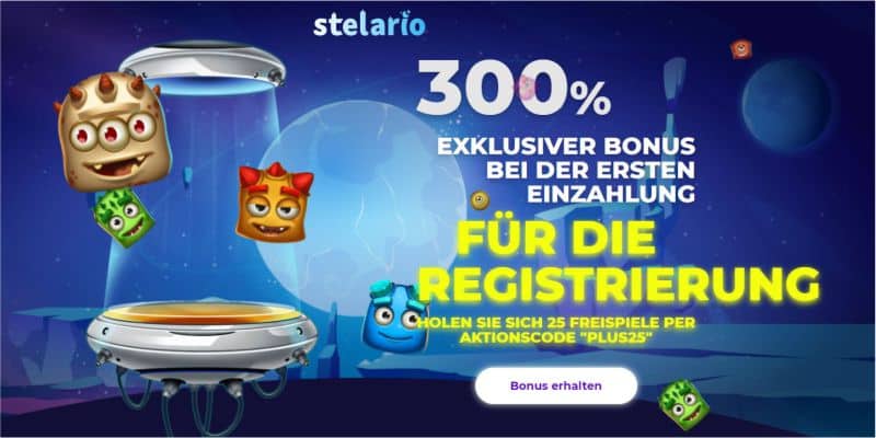 Stelario Casino Bonus