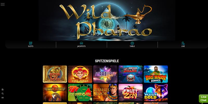 Wild Pharao Casino Test