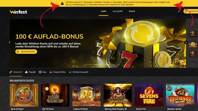 Winfest Online Casino
