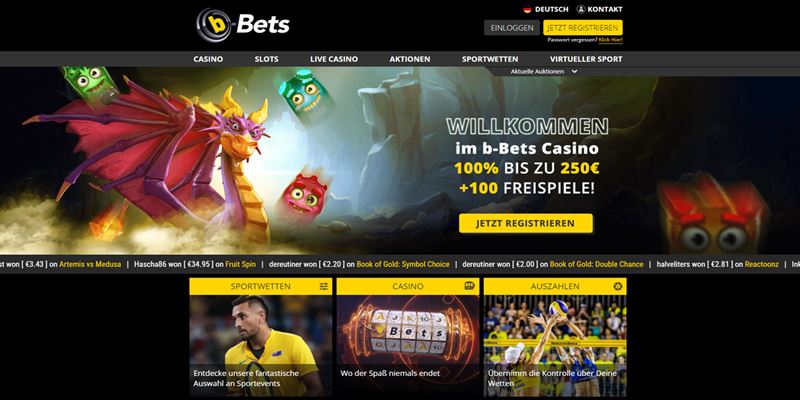 b-Bets Casino Test