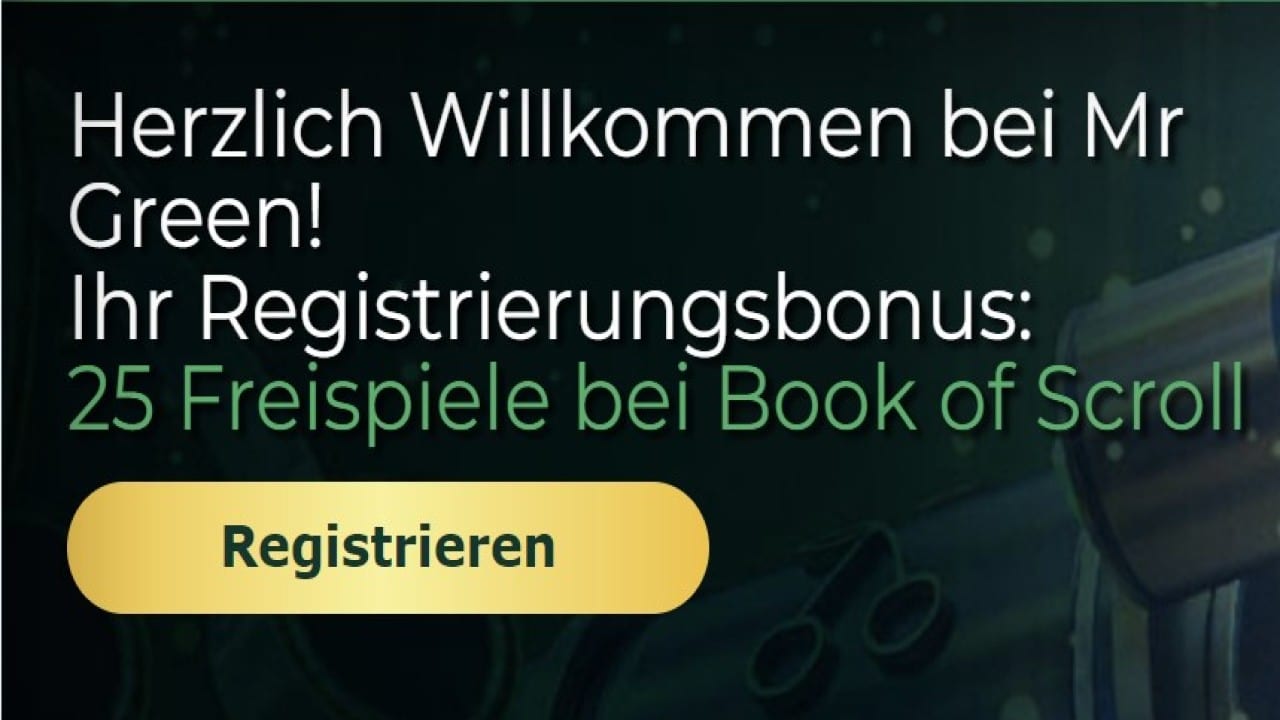 Mr Green Deutschland Freispiele ohne Einzahlung