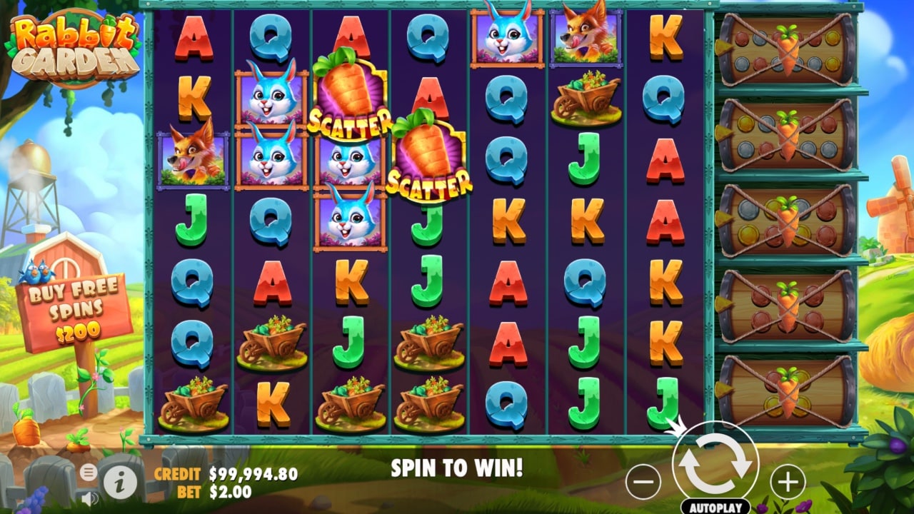 Rabbit Garden von Pragmatic Play